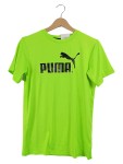 Vorschaubild 1 von Sport T-Shirt Neon Grün Logo Gr. 152 Kinder