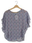Vorschaubild 1 von Bluse Gr. 152 Schmetterling Blumenmuster Sommer