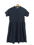 Vorschaubild 1 von Freizeitkleid Pünktchen Dunkelblau Gr. 152