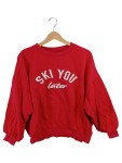 Vorschaubild 1 von Sweatshirt Ski You Later Rot Gr. 38