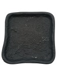 Vorschaubild 1 von Dekoschale Keramik schwarz quadratisch 12x10cm