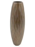 Vorschaubild 1 von Vase Elegance 30cm Beige Wellenmuster Modern
