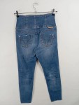 Vorschaubild 2 von High Waist Jeans Blau Knopfleiste Gr. 30