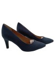Vorschaubild 1 von Pumps Damen Gr. 37 Dunkelblau Wildleder