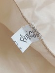 Vorschaubild 2 von Seidenschal Creme Beige Elegant 137x33cm