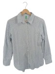 Vorschaubild 1 von Damen Bluse Hemd Weiß Geometrisch Gr. 38 M Casual