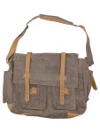 Vorschaubild 1 von Vintage Umhängetasche Messenger Bag Grau 50x32cm