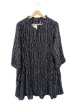 Vorschaubild 1 von Freizeitkleid Gr. 44 schwarz weiß gestreift