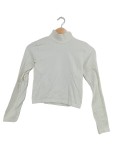Vorschaubild 1 von Rollkragen Pullover Langarm Rippstrick Weiß Gr. 40