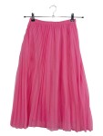 Vorschaubild 1 von Faltenrock Pink Chiffon Gr. 36 Sommerrock