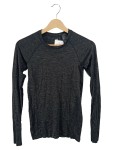Vorschaubild 1 von Sport Langarmshirt Damen Gr. 36 dunkelgrau meliert