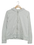 Vorschaubild 1 von Sweatjacke Gr. 36 Kapuze Reißverschluss grau meliert