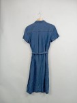 Vorschaubild 2 von Jeanskleid Hemdkleid Blau Gr. 40
