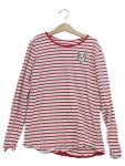 Vorschaubild 1 von Langarmshirt Gr. 152 rot weiß gestreift Hund
