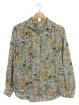 Vorschaubild 1 von Hemdbluse Gr. 36 Blumenmuster Viskose
