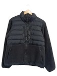 Vorschaubild 1 von Fleece Hybrid Steppjacke Gr. 48 Schwarz