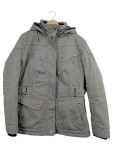 Vorschaubild 1 von COSMO Parka Gr. 50 grau gestreift Kapuze