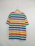 Vorschaubild 2 von T-Shirt Herren Gr. 50 Streifen bunt Logo