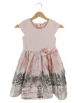 Vorschaubild 1 von Festliches Kleid Gr. 122 Rosa Wald Reh Schmetterling