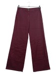 Vorschaubild 1 von United Colors Benetton Stoffhose Bordeaux Gr. 44 Weit