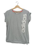Vorschaubild 1 von T-Shirt Damen Gr. 38 grau Schriftzug