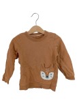 Vorschaubild 1 von Baby Sweatshirt Gr. 92 Braun Fuchs Applikation