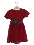 Vorschaubild 1 von Sommerkleid Gr. 98 rot Schleife
