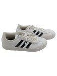 Vorschaubild 1 von Sneaker Low Weiß Schwarz Streifen Gr. 37