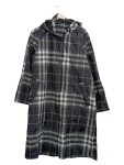 Vorschaubild 1 von Regenjacke Kapuze kariert Blau Weiß Gr. 36