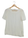 Vorschaubild 1 von Bluse Weiß Punkte Gr. 36 Kurzarm Casual