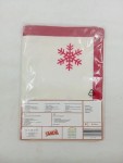 Vorschaubild 2 von Platzsets Weihnachten Schneeflocke Rot 4er Set 35x50cm