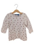 Vorschaubild 1 von Langarmshirt Herz Muster Gr. 104 Rosa