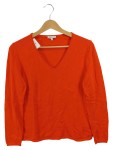 Vorschaubild 1 von Pullover V-Ausschnitt Rot Gr. M