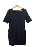 Vorschaubild 1 von Businesskleid Schwarz Gr. 40 mit Schößchen