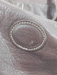 Vorschaubild 3 von Henkeltasche Leder dunkelbraun Schultertasche Damen