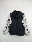 Vorschaubild 2 von Windjacke Kapuze Camouflage Schwarz Weiß Gr. 36