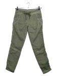 Vorschaubild 1 von Cargohose Gr. 38 Oliv Baumwolle Kordelzug