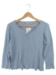 Vorschaubild 1 von Langarmshirt Gr. 40 Hellblau Henley