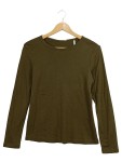 Vorschaubild 1 von Langarmshirt Oliv Basic Rundhals Gr. 38