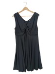 Vorschaubild 1 von Cocktailkleid schwarz ärmellos Damen Gr. 44 elegant