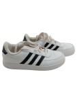 Vorschaubild 1 von Sneaker Low Weiß Schwarz Größe 40 Kinder