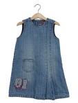 Vorschaubild 1 von Jeanskleid Gr. 104 Blau Aufnäher