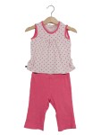 Vorschaubild 1 von Baby Set Gr. 74 Pink Punkte Top Hose