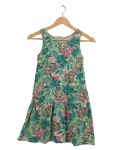 Vorschaubild 1 von Sommerkleid Gr. 134 Blumen Leo Muster Grün