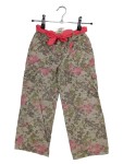 Vorschaubild 1 von Cargohose Gr. 108 Blumenmuster Pink Grün