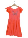 Vorschaubild 1 von Sommerkleid Gr. 140 orange Schmetterling