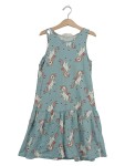 Vorschaubild 1 von Sommerkleid Einhorn Muster Blau Gr. 134