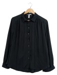 Vorschaubild 1 von Bluse Langarm Schwarz Elegant Damen Oberteil Gr. 38