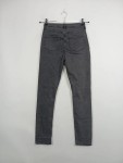 Vorschaubild 2 von Ripped Jeans Kinder Grau Gr. 164 Baumwolle Polyester Elasthan Uni Casual