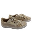Vorschaubild 1 von Sneaker Low Damen Gr. 38 Beige Satin Schleife